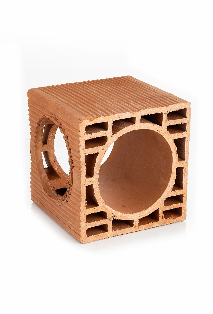 DELİKLİ  YUVARLAK BACA TUĞLA