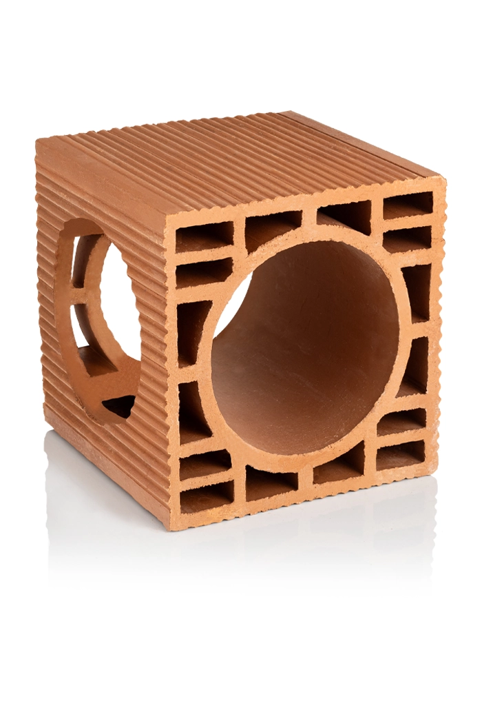 DELİKLİ  YUVARLAK BACA TUĞLA